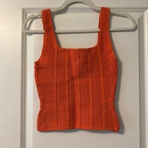 Wilfred - Orange Knit Women's Top